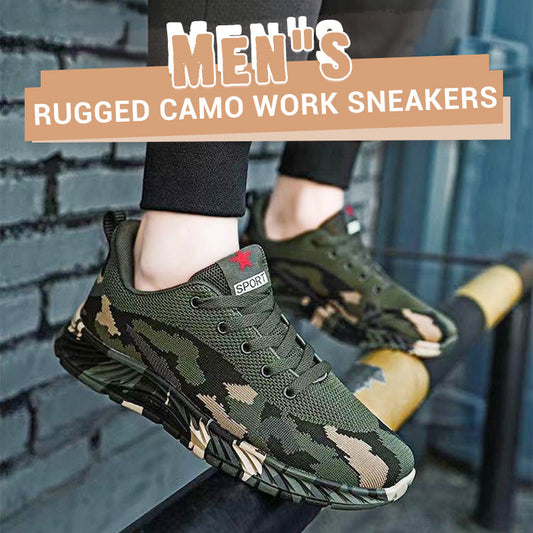 🛡️Robuste Arbeits-Sneakers im Camouflage-Muster📢📢Letzte 3 Stunden: Riesen-Angebote!⏰⏰