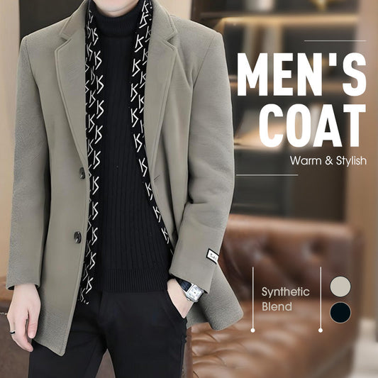 Warmer und stilvoller Herrenmantel📢📢Letzte 3 Stunden: Riesen-Angebote!⏰⏰