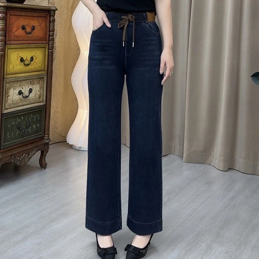 🔥 58 % RABATT 🎁Solange der Vorrat reicht 50 % Rabatt!🎉Damen Freizeitmode Straight-Leg Hosen