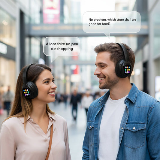 🔥63 % RABATT 🎁AI Bluetooth-Kopfhörer mit LCD-Display