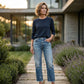 📢📢35% RABATT !!⏰Damen-Retro-Cropped-Straight-Leg-Jeans👖