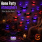 🦇 50% RABATT! 🎃 3D LED-Fledermäuse Halloween-Deko – Lila Licht, hängend & wandklebend – Gruselige Atmosphäre für Haus & Party 🌙
