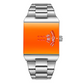 ⌚ 50% RABATT! 💼 Herren-Quarzarmbanduhr im quadratischen Design – Edelstahlband, wasserdicht & modern – Ideal für Alltag & Business ✨