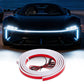 📢📢50% RABATT !!⏰ Lassen Sie Ihre Motorhaube mit hypnotisierend sanften Scan-Effekten erstrahlen! ✨🚗