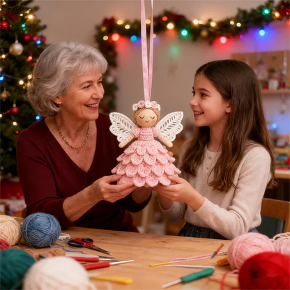 🔥50% RABATT🎁Häkeln Sie Ihren eigenen Engel – Komplettes Bastelset