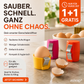 📢📢 JETZT 50 % RABATT!! ⏰ 2-in-1 Eierknacker & Eigelb-Separator – hygienisch, einfach in der Handhabung & vielseitig für rohe und gekochte Eier 🥚