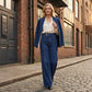 📢📢60 % Rabatt!! ⏰Damenjeans mit hoher Taille und weitem Bein