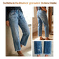 📢📢35% RABATT !!⏰Damen-Retro-Cropped-Straight-Leg-Jeans👖
