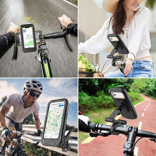📢📢50% RABATT !!⏰【Wasserdicht & Stoßfest】Fahrrad-Handyhalter - HALBER PREIS!