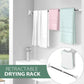 ✨⚡️Zeitlich begrenzt 50% sparen! | Bohrfreie verstellbare Stangeideal zum Aufhängen von Kleidung und Duschvorhängen im Badezimmer und auf dem Balkon 🛒