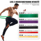 📢📢50% RABATT !!⏰ 5-teiliges Fitnessband-Set – 5 Stufen, Anker, Griffe – ideal für Kraft, Yoga & Pilates! 🧘