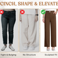 👖 In drei Längen – 50 % Rabatt nur heute! 🌷💥 Perfekt fallende High-Waist Stretch-Hose