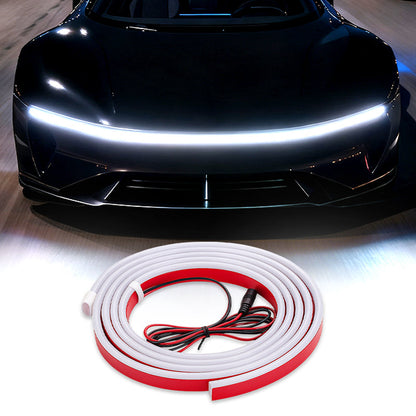 📢📢50% RABATT !!⏰ Lassen Sie Ihre Motorhaube mit hypnotisierend sanften Scan-Effekten erstrahlen! ✨🚗