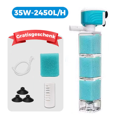🚨 50% RABATT! 🚨Automatisches Aquarium-Filtersystem✨