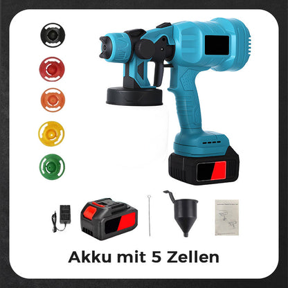 🔥🔥 60 % Rabatt + Gratisversand! 💥 🎨 Kabelloses elektrisches Farbspritzgerät – Schnell, sauber und effizient