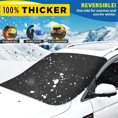 🎁Letzter Tag im Angebot: 49 % Rabatt!🔥Verbesserte magnetische Schneeschutzabdeckung für die Windschutzscheibe (Modelljahr 2025