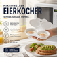 🍳 50% RABATT! Mikrowellen-Eierkocher –  Perfekt für das schnelle Frühstück, Weich- & Hartgekochte Eier in Minuten ✨