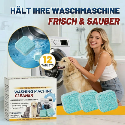 ✨ JETZT 50 % RABATT! !✨🧼Waschmaschinen-Reiniger, 12 Tabletten, reinigt Trommel & entfernt Tierhaare, beseitigt Gerüche✨