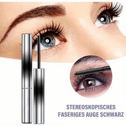 💜LETZTER TAG – KAUF 1, ERHALTE 1 GRATIS💜 Schlanke, wellenförmige kleine Stahlrohr-Wasserfest-Natur-Mascara