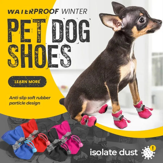 📢📢JETZT 50 % RABATT!! ⏰Wasserdichte Schuhe für Haustiere (4 Paar)