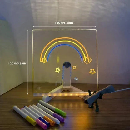 🔥🎁 50 % Rabatt!! ⏳🎨 Leuchtendes LED-Zeichenbrett für Kinder 🖼️