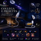 🌌USB-Lampe mit Sternenhimmel-Projektion – Farbwechsel, dimmbar & tragbar – Perfekt für Kinderzimmer, Schlafzimmer & gemütliche Abende ✨