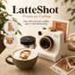 📢📢50% RABATT !!⏰Retro Kaffee-Kunst-Kamera – Mechanischer Latte-Art Schablonendrucker