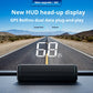 📢📢50% RABATT !!⏰GPS Head-Up Display mit digitalem Tacho