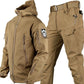 🛡️ 🧥 Taktisches Softshell-Jacken- & Hosen-Set – Wasserdicht, Winddicht & Isoliert für Extremeinsätze im Winter ⛰️
