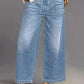 🌞Frühlingserwachen: 50% Rabatt!👖 Damen High-Rise Weitbeinjeans – Casual & bequem!