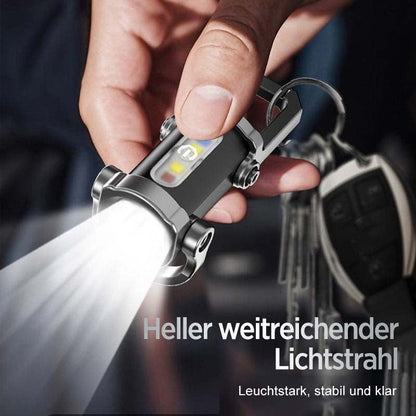 65% RABATT! 🚨【3-in-1 Multifunktionsgerät】Schlüsselanhänger-Taschenlampe1