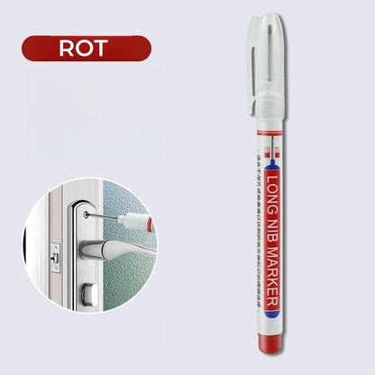 📢📢Kaufe 1, erhalte 1 gratis !!⏰ Mehrzweck-Langkopf-Tieflochmarker für Handwerker