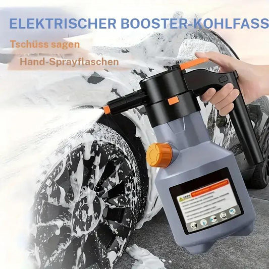 📢📢 60 % RABATT !! ⏰ Elektrische Hochdruck-Schaumpistole mit XXL-Tank & langer Akkulaufzeit – für Auto, Haushalt & Küche 🧼💪 kraftvolle Multifunktionsreinigung auf hohem Niveau！