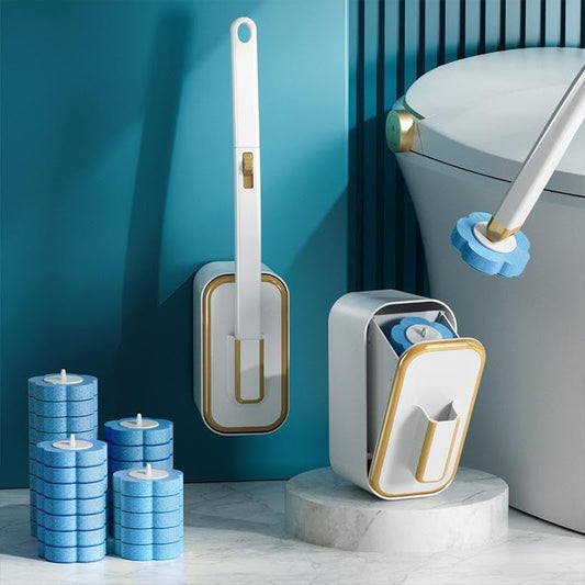 📢📢50 % Rabatt!! ⏰50 000+ VERKAUFT!🚽💦Innovatives Einweg-Toilettenbürstenset zur Wandmontage✨