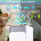📢📢60 % Rabatt!! ⏰Ntelligent Entfeuchter - 220V mit Mehrfarbigen LED-Lichtern & Auto-Timer - Niedrige Energie & leiser Betrieb - Ideal für Schlafzimmer und Keller