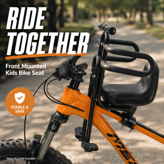 📢📢40% RABATT !!⏰Vorne montierter Kindersitz fürs Fahrrad