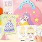 🔥Sonderangebot 50% Rabatt💝3-in-1-Spielset zum Ankleiden und Schminken einer Prinzessin💅