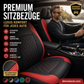 📢📢50% RABATT !!⏰9-teiliges Leder-Autositzbezug-Set – Universelle Passform, atmungsaktiv & pflegeleicht – Perfekter Innenraum für Autos & SUVs ✨
