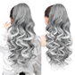 💜Zeitlich begrenzte Aktion 50 % Rabatt💜Clip-on-Haarverlängerung für welligen Pferdeschwanz