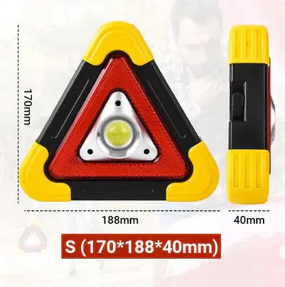 📢📢50% RABATT !!⏰3-IN-1 Dreieckige Solar-Notfall-Signalleuchte für den Straßenrand✨
