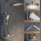🛍️ 50 % Rabatt – Duschset mit Aufputz-Armatur, wandmontiert & Brauseset, Vollkupfer, Druckverstärkung, Thermostat – für den täglichen Gebrauch 🚿
