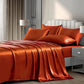 🛏️50% Rabatt 💥25 Momme Luxus-Bettwäsche-Set aus reiner Maulbeerseide, 4 Stück (1 x Bettbezug + 1 x Bettlaken + 2 x Kissenbezüge).