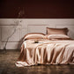 🛏️50% Rabatt 💥25 Momme Luxus-Bettwäsche-Set aus reiner Maulbeerseide, 4 Stück (1 x Bettbezug + 1 x Bettlaken + 2 x Kissenbezüge).