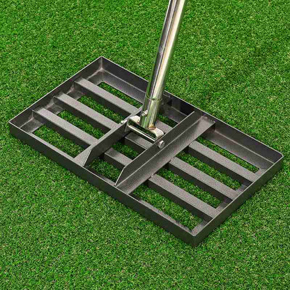 📢📢50 % Rabatt!! ⏰☘️Professional Rasennivellierrechen für Garten und Golfplatz