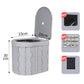 📢📢50% Rabatt  !!⏰ Tragbare Camping-Toilette für Outdoor & Auto – klappbar, geruchsdicht, perfekt für Wohnmobil, Staus & Natur 🏕️🌿