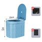 📢📢50% Rabatt  !!⏰ Tragbare Camping-Toilette für Outdoor & Auto – klappbar, geruchsdicht, perfekt für Wohnmobil, Staus & Natur 🏕️🌿