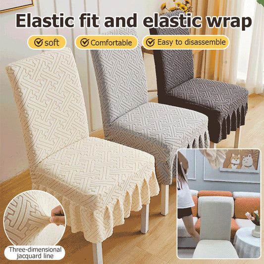 🔥 50% RABATT! 💺 ESSZIMMERSTUHL-BEZUGSSET -  Hochwertiges Polyester, Einfache Montage in 5 Farben 🛋️✨