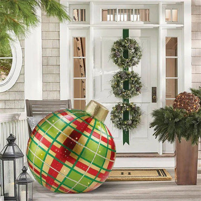 📢📢 JETZT 50 % RABATT!! ⏰Aufblasbare PVC-Weihnachtskugel für den Außenbereich
