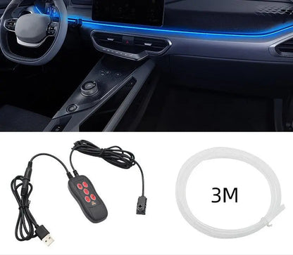 📢📢50 % RABATT !! ⏰Atmosphäre Neonstreifenlicht für Innenauto -Panel🚗