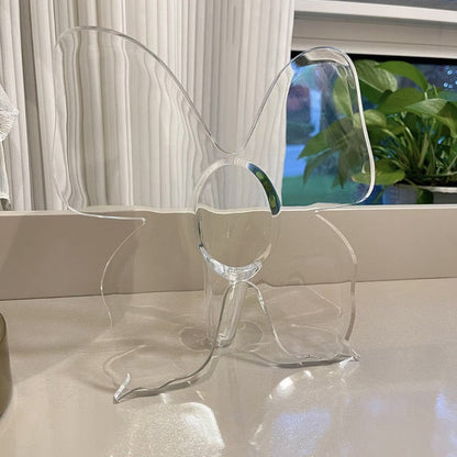 ✨ JETZT 50 % RABATT! !✨🦋 Transparente Schmetterling Glasvase ✨ Zauberhafte Deko